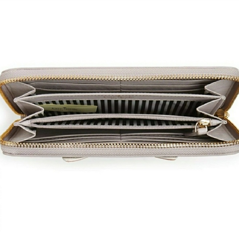 ❤HP❤ NWT  KATE SPADE LEATHER WALLET - Picture 3 of 7